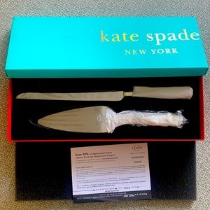 NIB Kate Spade serving set